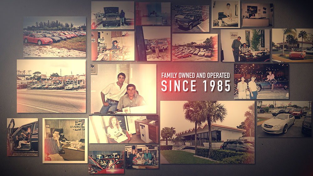 Collage of the history images of the CAS, a family owned and operated company since 1985